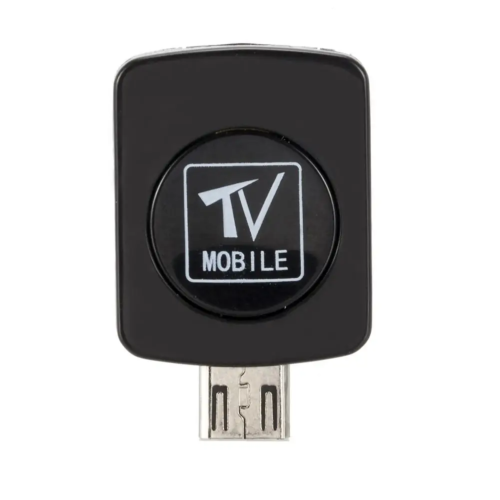 Высокое качество HD tv Mini DVB-T спутниковый ТВ приемник тюнер мини черная антенна для Android
