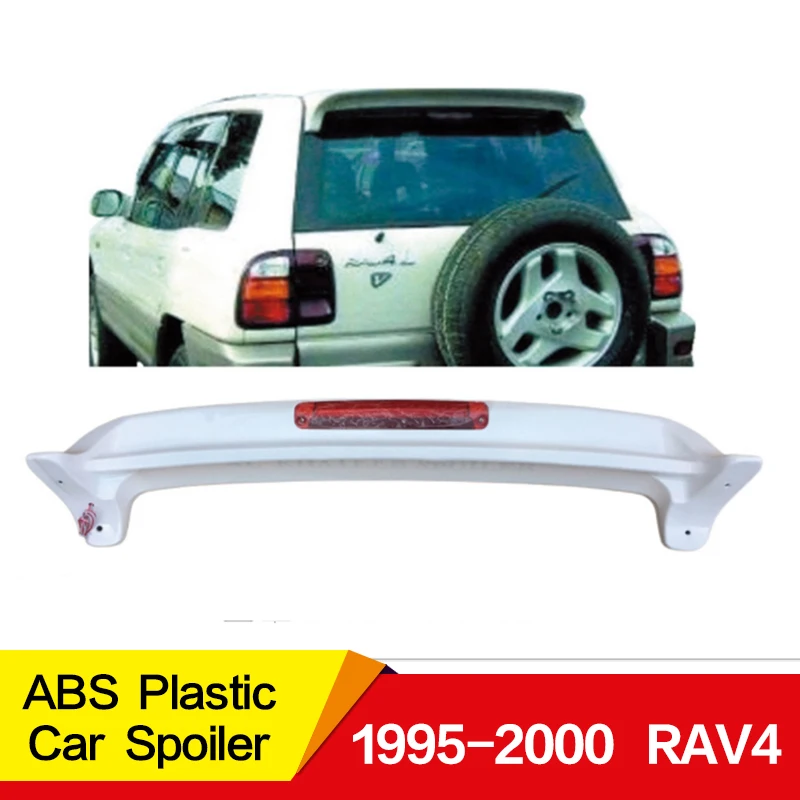

For Toyota RAV4 spoiler 1995-2000year high quality ABS plastic customize color DIY paint sport Car Rear Wing