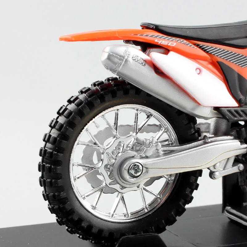 1/18 весы Maisto KTM SXF 450 SX-F мотокросса Diecasts & Toy Vehicles миниатюрные велосипеды для грязи на выносливость гоночный мотоцикл для мальчиков