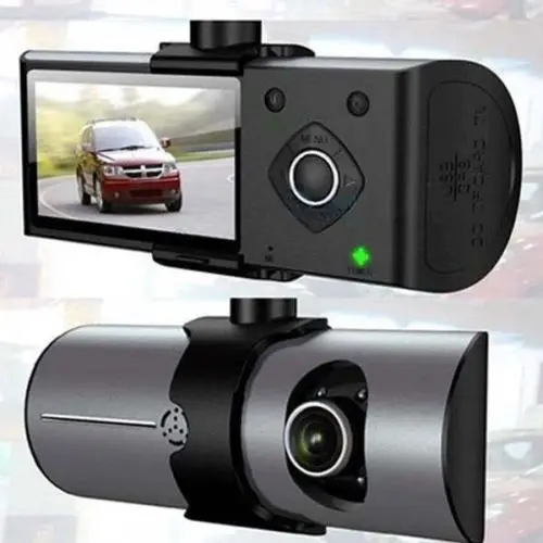 2.7" LCD Dual Lens Car DVR Dash Board Car Blackbox Vehicle Video