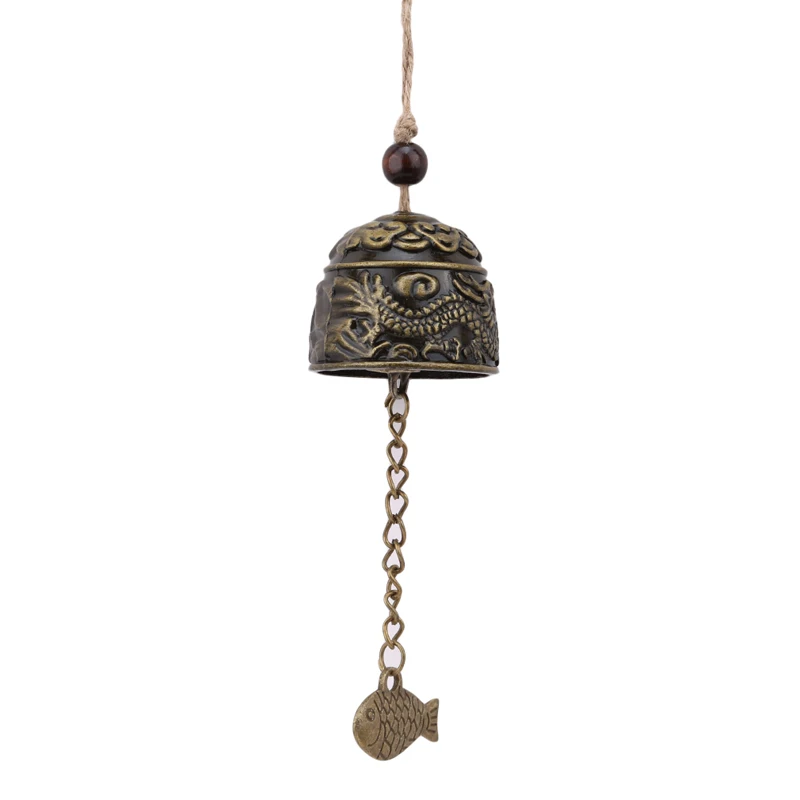 Blessing Luck Bell фэн шуй Металлические Китайские колокольчики Новая мода Фортуна дом автомобильное подвесное украшение Декор подарок ремесла новое поступление