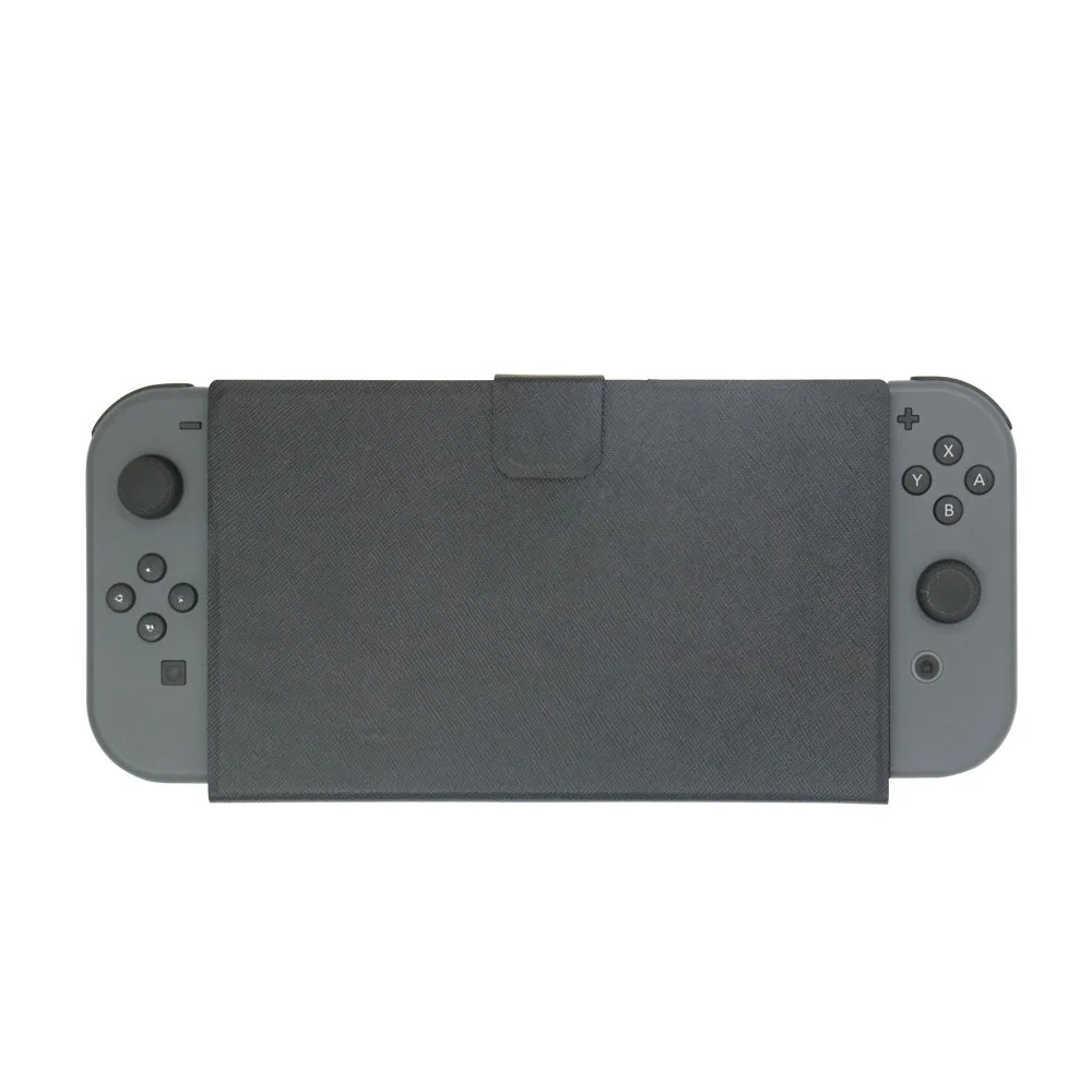 Чехол из искусственной кожи с откидной крышкой и подставкой для Nintendo DOS Switch