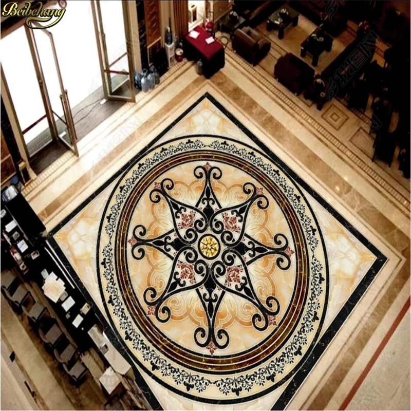 beibehang Customized wallpaper, marbled parquet floor stickers wall papers home decor papel de parede wallpapers for living room