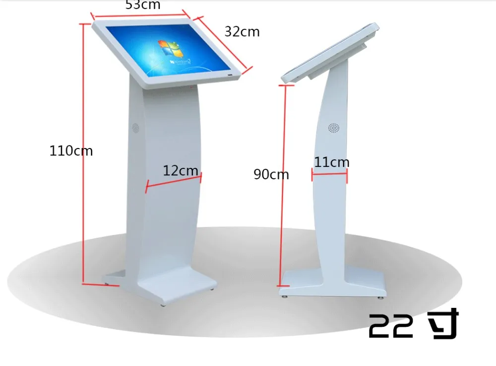 21.5 24 28 28 32 дюймов Android Windows LCD TFT HD stand alone ТВ touch Interactive digital signage
