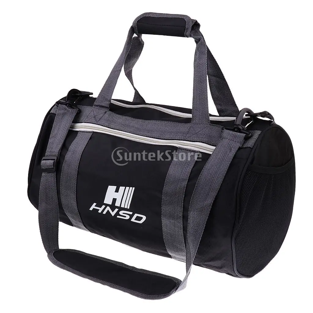 Водонепроницаемая сумка для плавания ming для бассейна, сухая и влажная разделительная сумка для спортзала, фитнеса, спорта, регулируемый плечевой ремень на молнии, сумка-тоут - Цвет: Black Color
