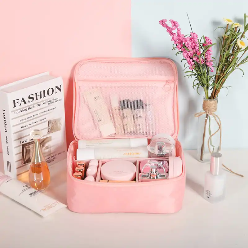 Hylhexyr Makeup Bag Women Cosmetic Wash Toiletry Make Up Organizer Travel Kit Bags Multifunction Las Pouch Case