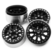 4 шт./лот 1/10 RC Rock Автомобильный Ручной подвес CNC из сплава 1,9 дюймов обод колеса, фитинги для SCX10 CC01 F350 D90 высокое качество