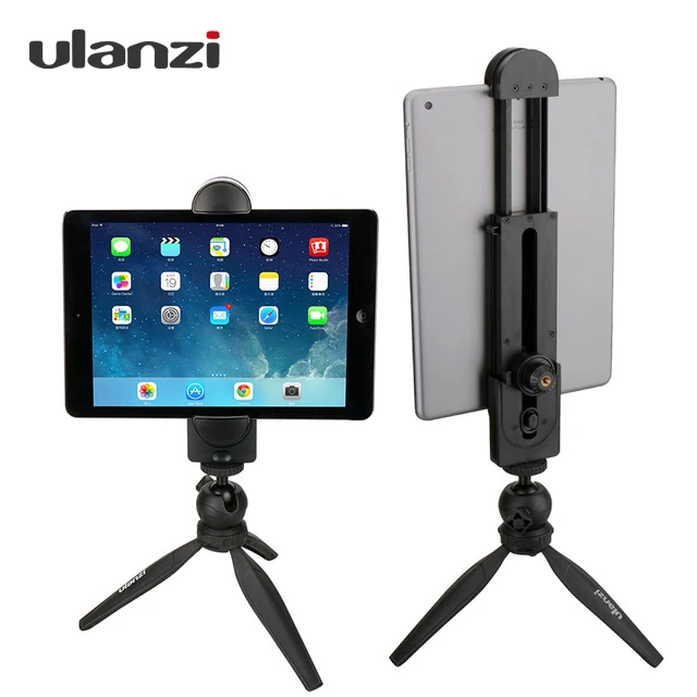 Ulanzi Tripod Mount Stand Bracket for iPad iPad Pro iPhone X smartphone, Tablet PC, Tripod Clamp adapter universal 1/4 Ulanzi Tripod Mount Stand Bracket for iPad iPad Pro iPhone X smartphone, Tablet PC, Tripod Clamp adapter universal 1/4