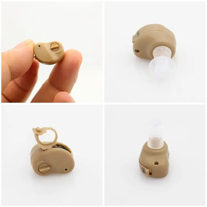 

2019 Hot Sale Professional Mini Ultra Small Invisible Sound Amplifier Hearing Aid In Ear Sound Enhancement Deaf Aid
