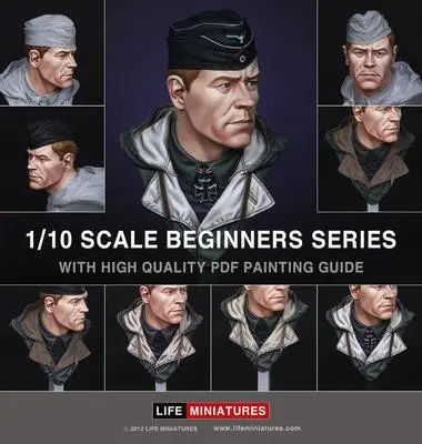 

[Loong Way Miniatures] Life Miniatures WW2 German Panzer Commander Bust Resin Miniature