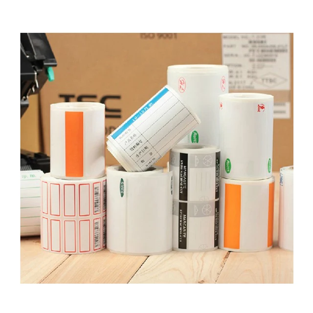 Customized Waterproof Design Logo Self Adhesive Labels Sticker Customized Waterproof Design Logo Self Adhesive Labels Sticker Printing Removable Roll Barcode Label