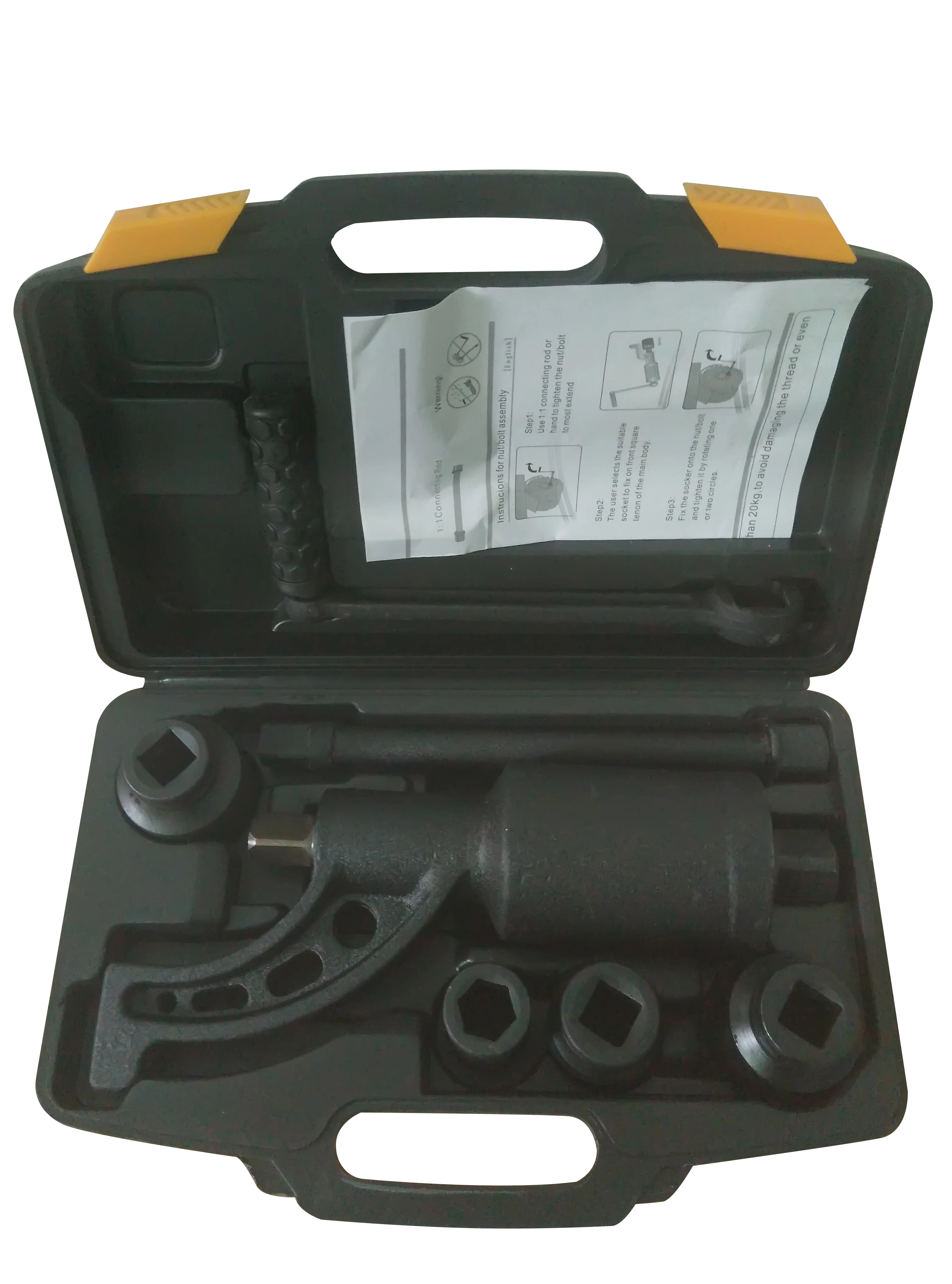 Torque Multiplier Set Wrench Lug Nut Lugnuts Remover Labor Saving 21/33