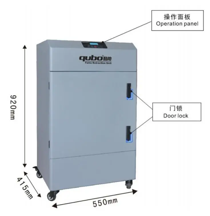 Очиститель дыма DX3000III зеркальный принтер для лазерной маркировки очистка