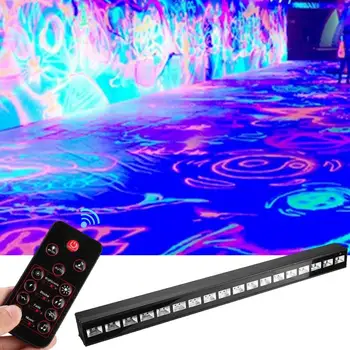 

Stage Light 220V AU Plug High Quality LED UV Violet Stage Light Multi-Functional Wall Washer Lamp