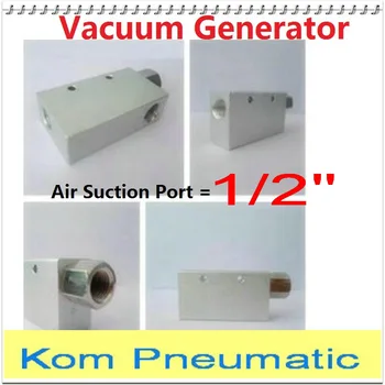

CV-25 1/2'' 1/2 inch Port SMC Type Vacuum Generator Producer Negative Pressure Air Gas Ejector 2.5mm Nozzle