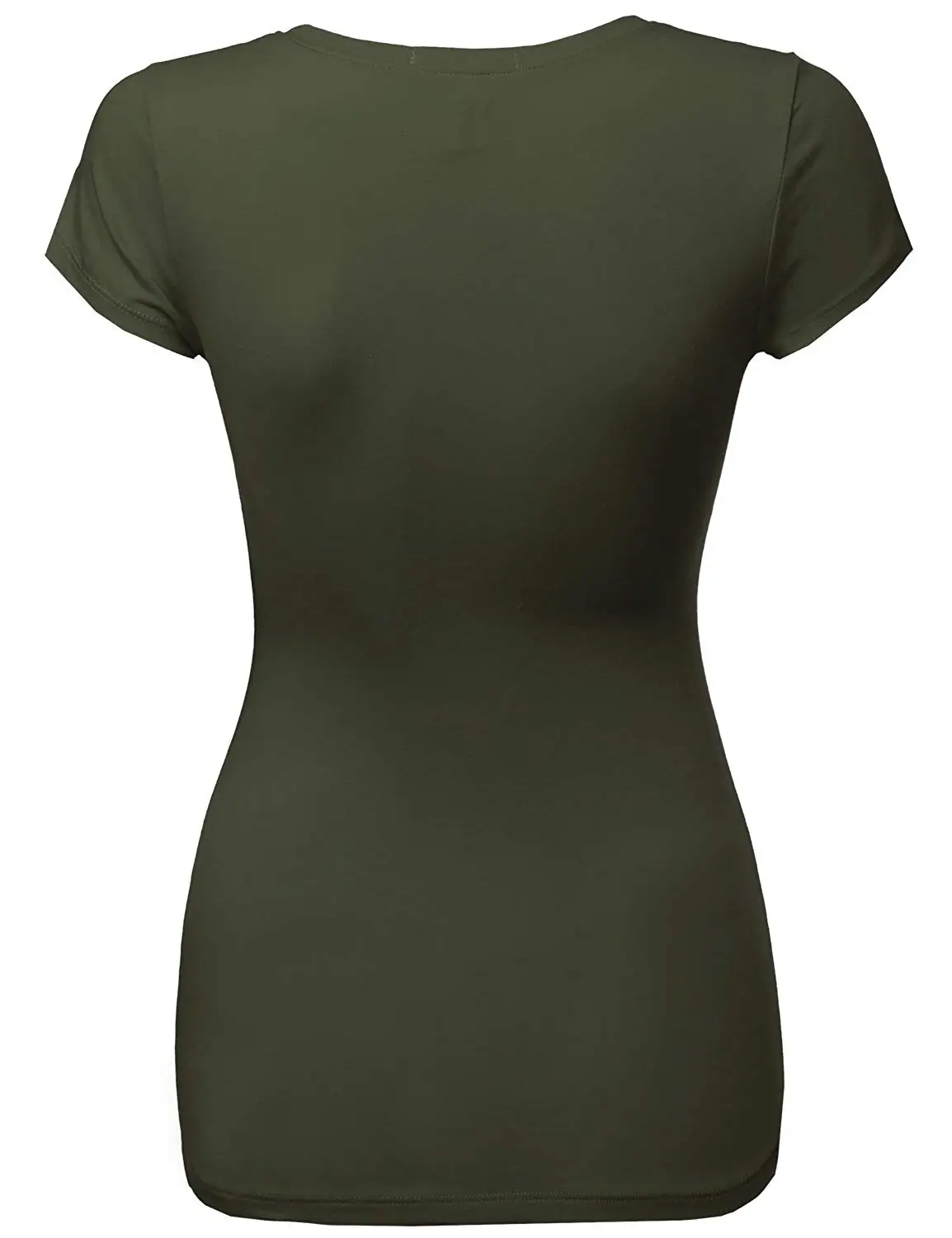 

13 Piece Women's Basic Solid Cotton Based Tee Three Quarter V-Neck Animal Three Quarter Appliques Short