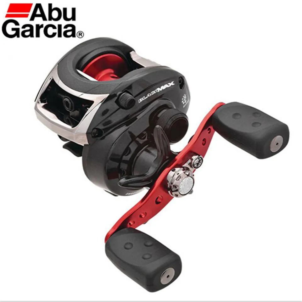 Left Hand Winter Abu Garcia Fishing Reel Baitcasting Black Water Drop Wheel Trolling Lure Fishing Reels 5BB 6.4:1 Hot Sale