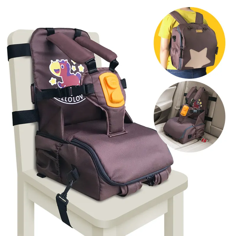 

3 in 1 multifunction highchairs baby dining chair diaper mommy bag feeding seat portable high chair covers for baby