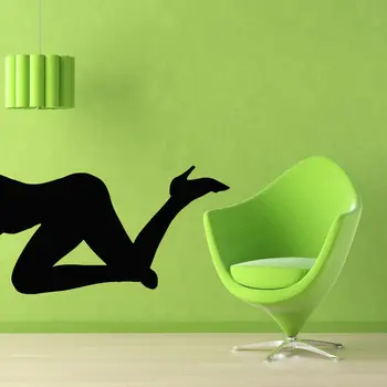 

Wall Decals Nude Girl Sillhouette Legs Vinyl Sticker Murals Wall Decor