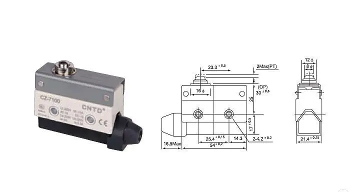 

Top Quality Original CNTD CZ-7100 Micro Switch/Limit Switch Outer shell covered with intensive plastic/Water-proof/Oil-proof