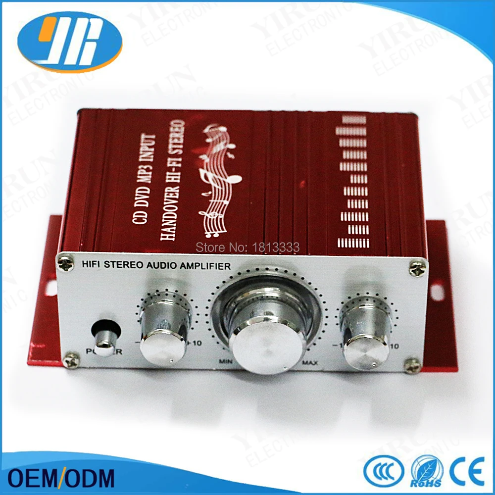 Arcade Mini Amplifier DC12V 2 Channel HANDOVER HI FI Stereo Amplifier