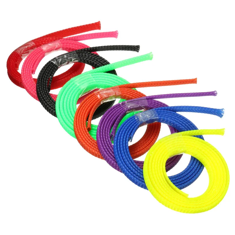 1pcs Braided Wire Tidy Mesh Expandable Sleeving Cable Wire Harness Sheath
