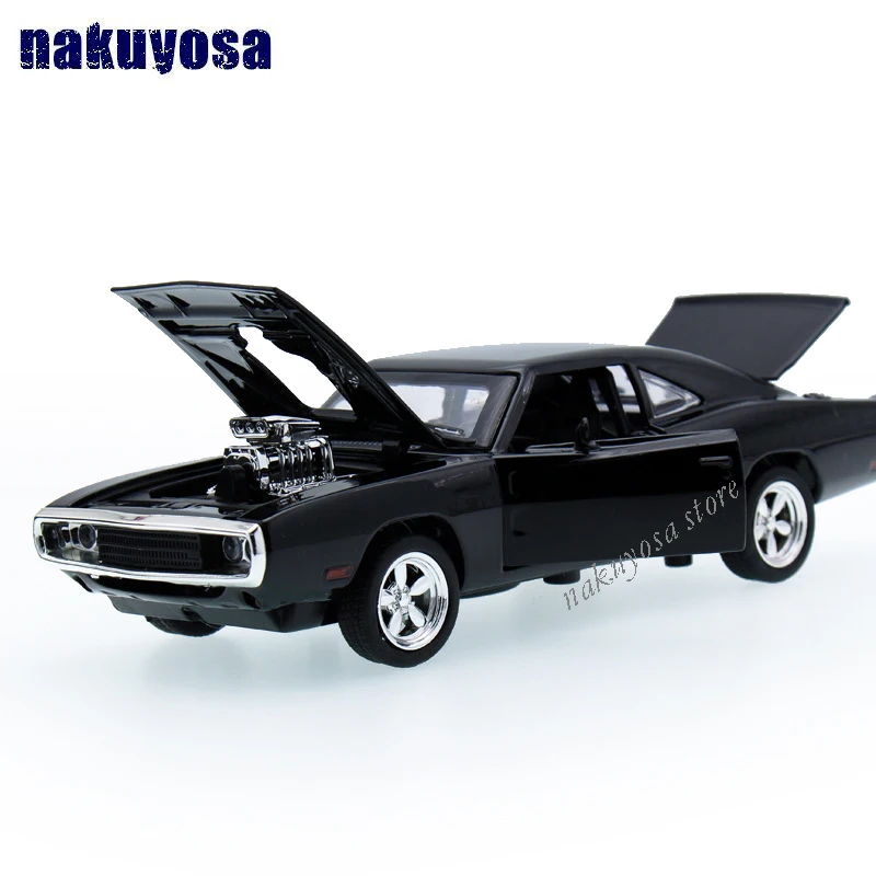 Us 782 50 Off132 Kids Toys Fast Furious 7 Dodge Charger Metal Toy Cars Model Pull Back Car Miniatures Gifts For Boys Children In Diecasts Toy