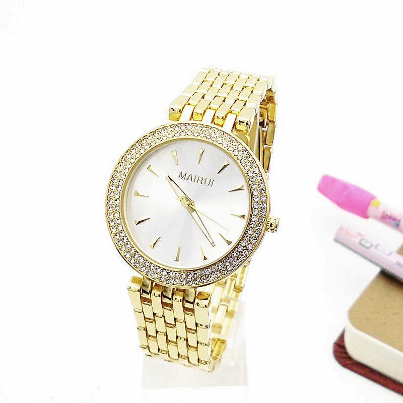 Stainless Steel Bracelet Leisure Watch Business Quartz Wristwatches Luxury Ladies Watches Sale