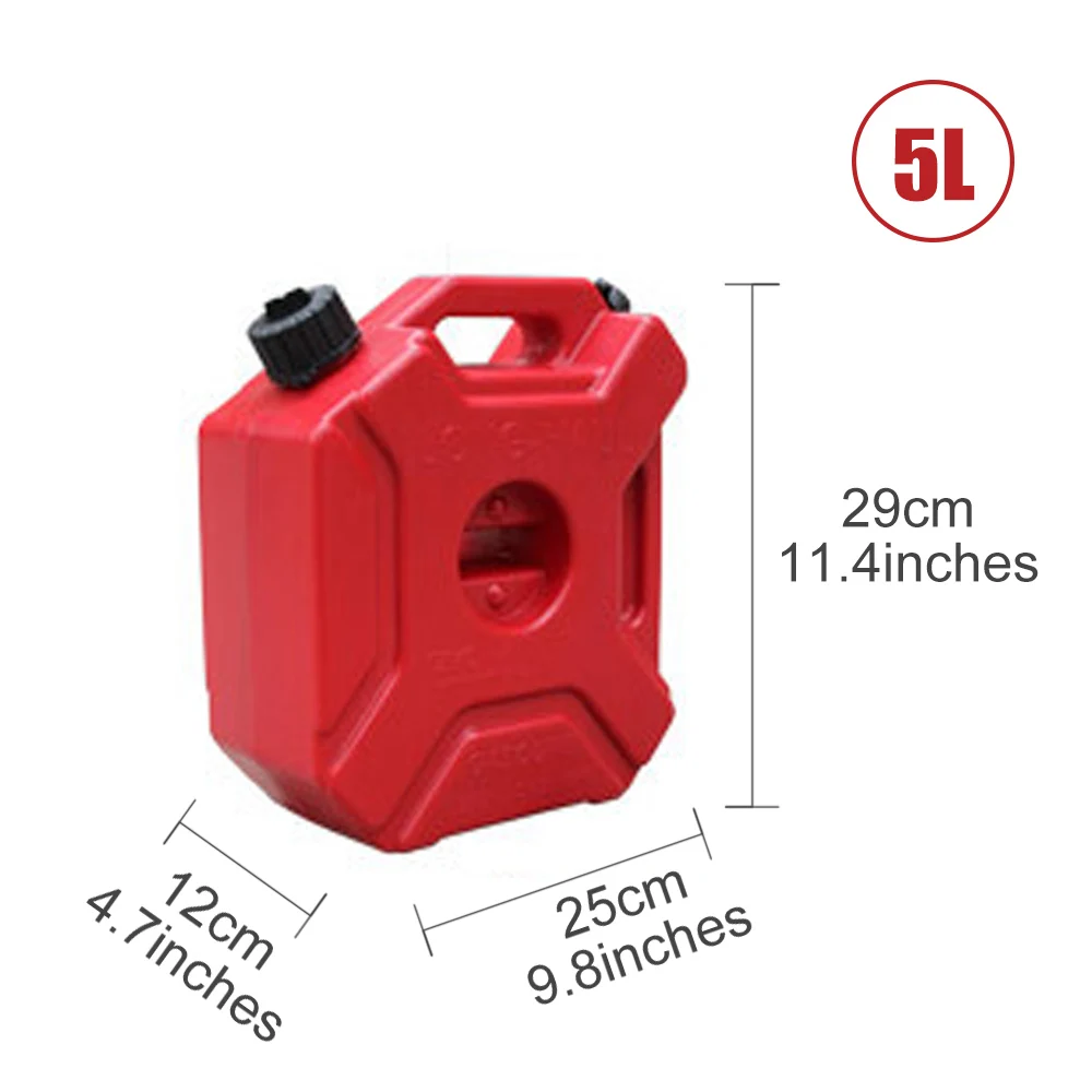 Topauto 5L 10L Топливный Бак Канистра Для Топлива Бензин Дизель Антистатический Пластик Лидер Продаж Баррель Автомобиль Внедорожник Песок Пластина Трехколесный Мотоцикл