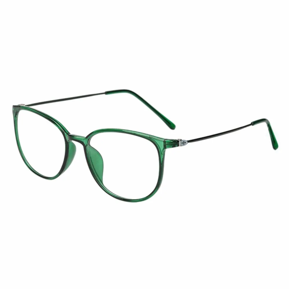 

Korean Ultralight TR90 Myopia Glasses Short Sight Full Frame Nearsighted Glasses(These are not reading glasses) Green