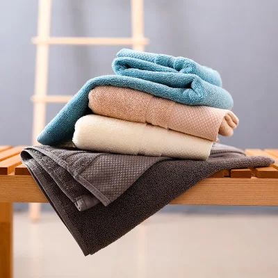 1pc Soft 33*73cm Cotton face Towels bathroom for Adults for home Hotel Sheets High Quality Face Washing 4 colors Break Towels