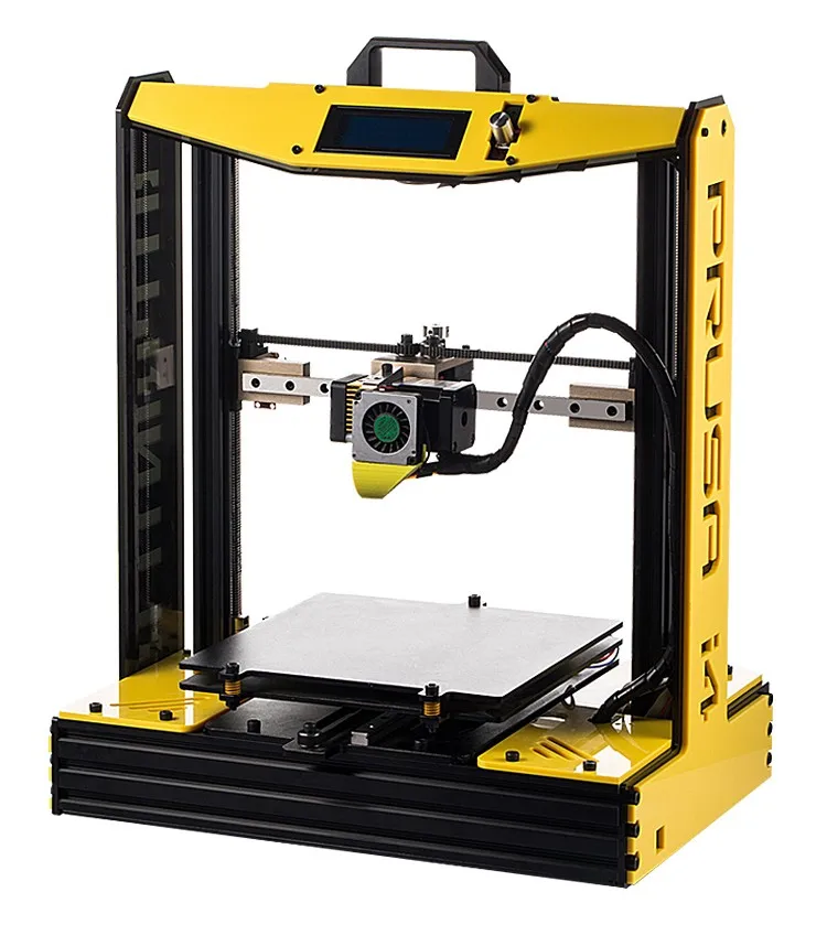 

2019 New Aluminum big size High Quatity Precision Prusa i3 plus i4 3d printer kit with 2 rolls filament + SD card for free