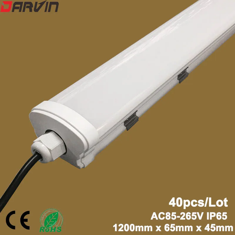 NEW STYLE. Waterproof Led Tri proof Light Led Linear Tube Lamp 4ft