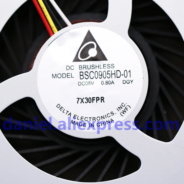 Ноутбук Delta BSC0905HD 01 DGY 5 в 0 80 а 9 см со встроенным охлаждающим турбинным