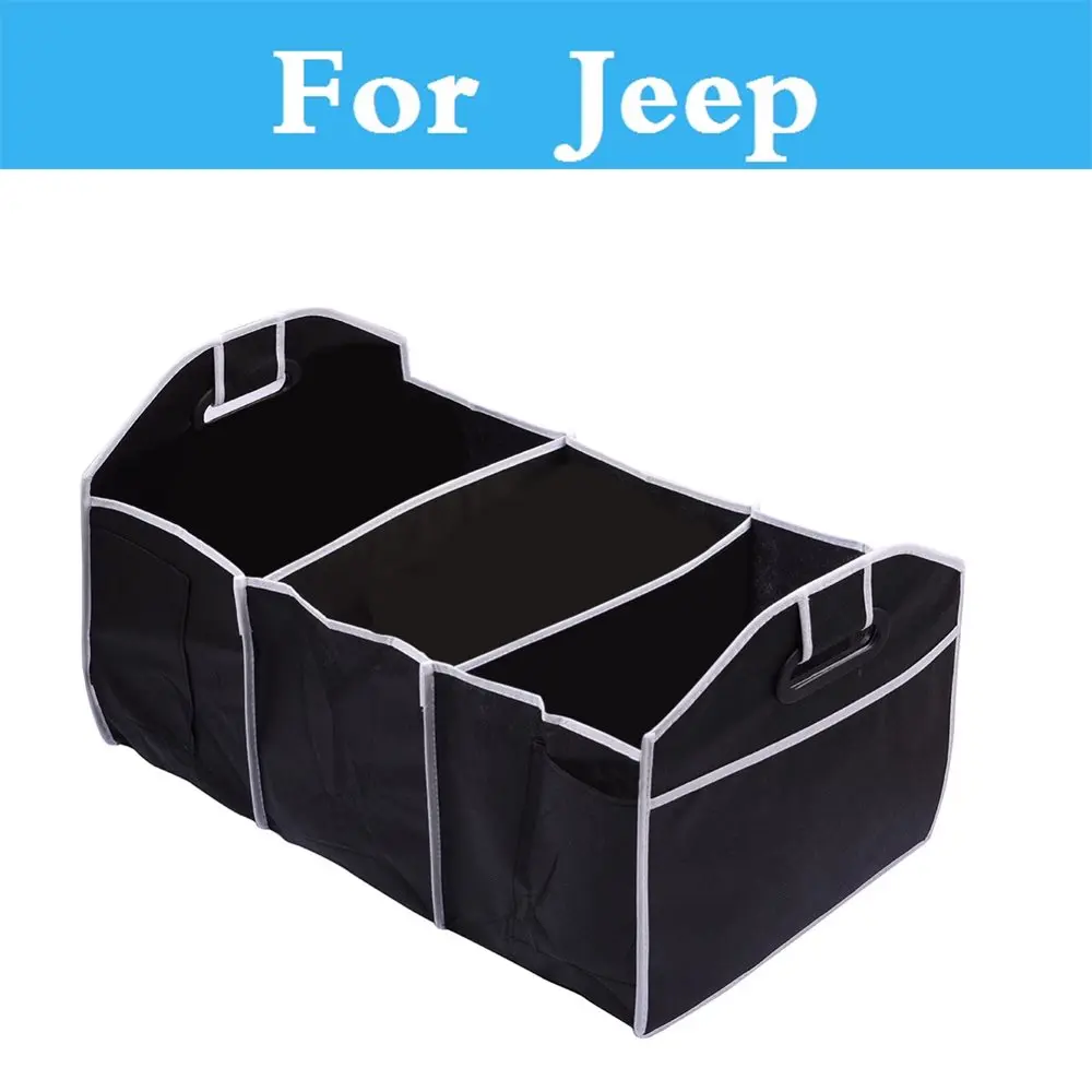 Folding Car Storage Box Collapsible Container Bags Organizer For Jeep Compass Grand Cherokee