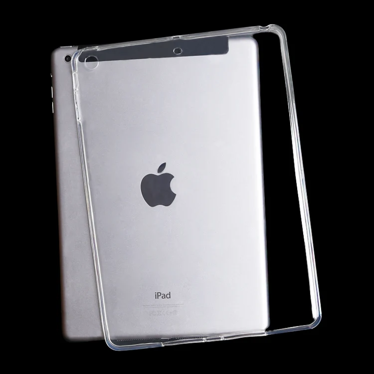 

Case for iPad Air , TPU Soft Case Cover Crystal Clear Transparent Ultra Thin Shell Tablet Cover Case for iPad Air/iPad 5