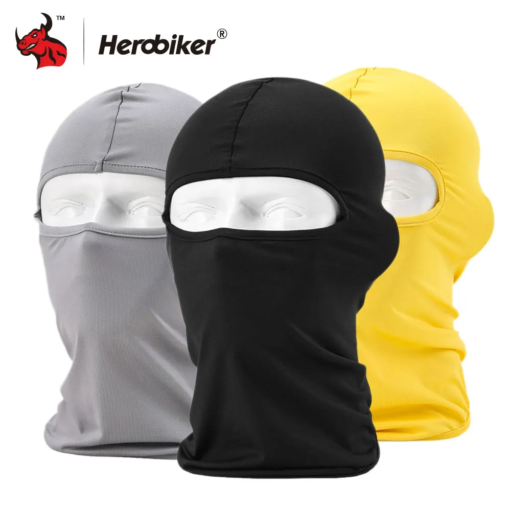 HEROBIKER Balaclava Motorcycle Face Mask Summer Breathable Full Face