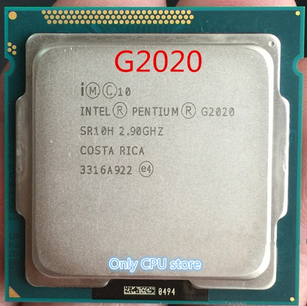 Бесплатная доставка процессор Intel Pentium G2020 3M кэш 2 9 ГГц L3 = LGA 1155 TDP 55 Вт для