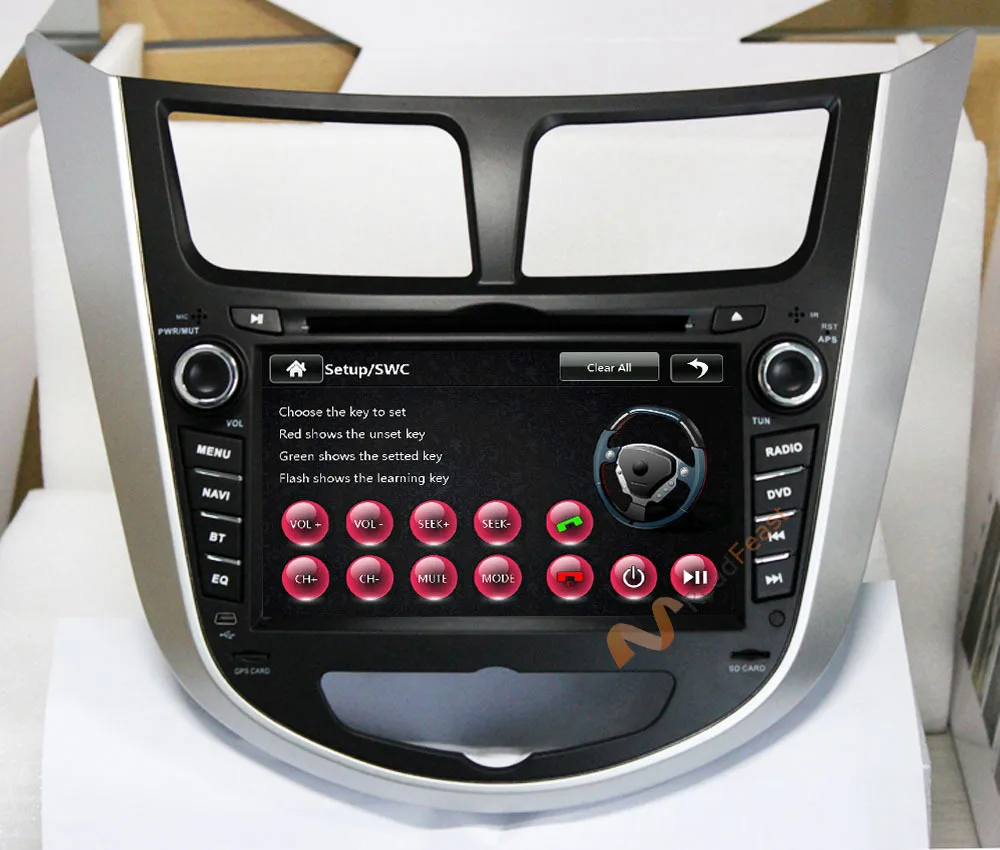 Car DVD for Hyundai Solaris-Verna-Accent 9