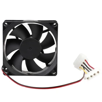 

80mm Fan PC CPU Cooler Fan 4Pin Computer Cooler 12V 8CM PC CPU Cooler Quiet Cooler Fan for Video Card