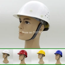 FRP защитный шлем высокого качества EC Сертификация шлемы для ОМОНа проветривают Электрические Изоляционные Защитные шлемы светильник вес