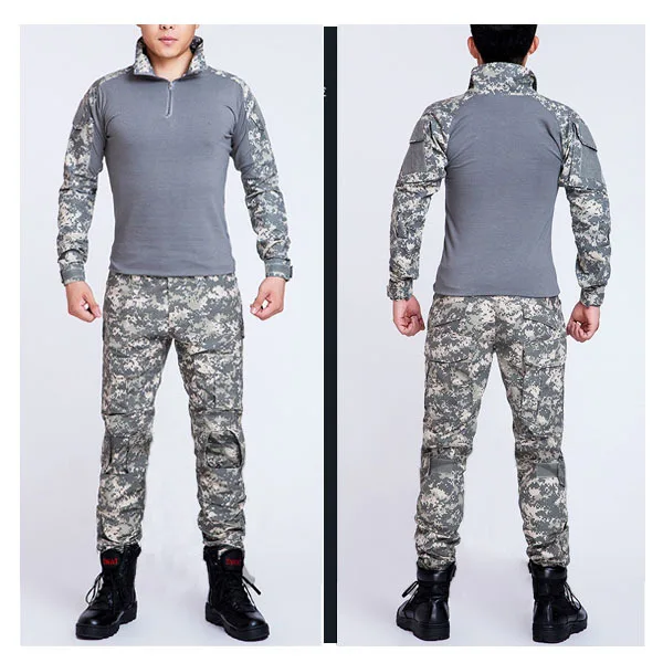 

Camouflage Frog Suits 2015 Tactical ACU frog suit US military Army uniforms long sleeve Tshirt & tactical pants