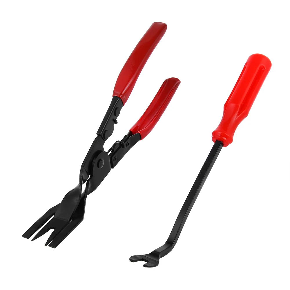 

2PC/Set Car Door Upholstery Trim Clip Removal Pliers Combo Tool Dash Panel Moulding Auto Care Sheet Metal Tools