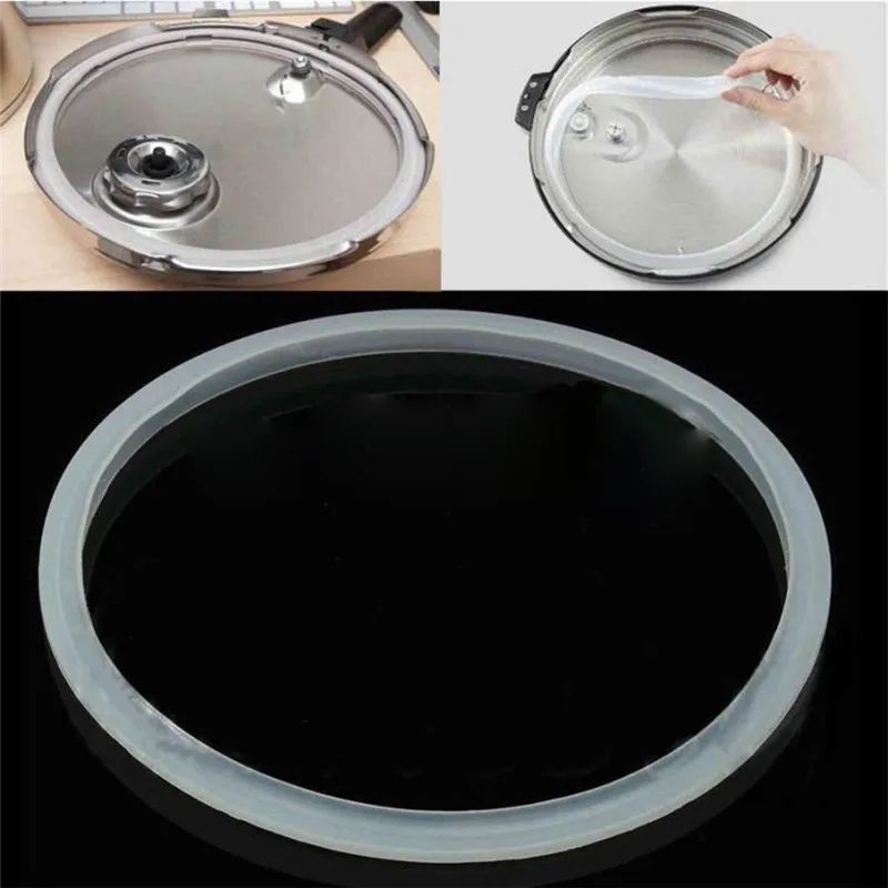 

5-6L 22*24CM Electric Pressure Cooker Silicone Sealing Replacement Ring Rubber Pressure Cooker pot replace seal Circle rings
