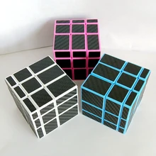 Zcube 3x3x3 с глянцевым покрытием скорость волшебный кубик-головоломка игра Развивающие игрушки для детей ребенок-стикер из углеродного волокна