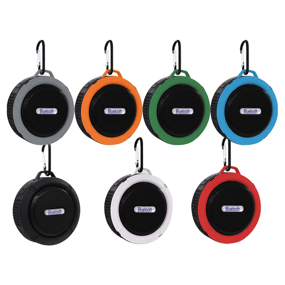 mini bluetooth speaker with suction cup