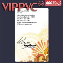 A40079-3 ПВХ карты шаблон для ПВХ карт с однолицевой печатью