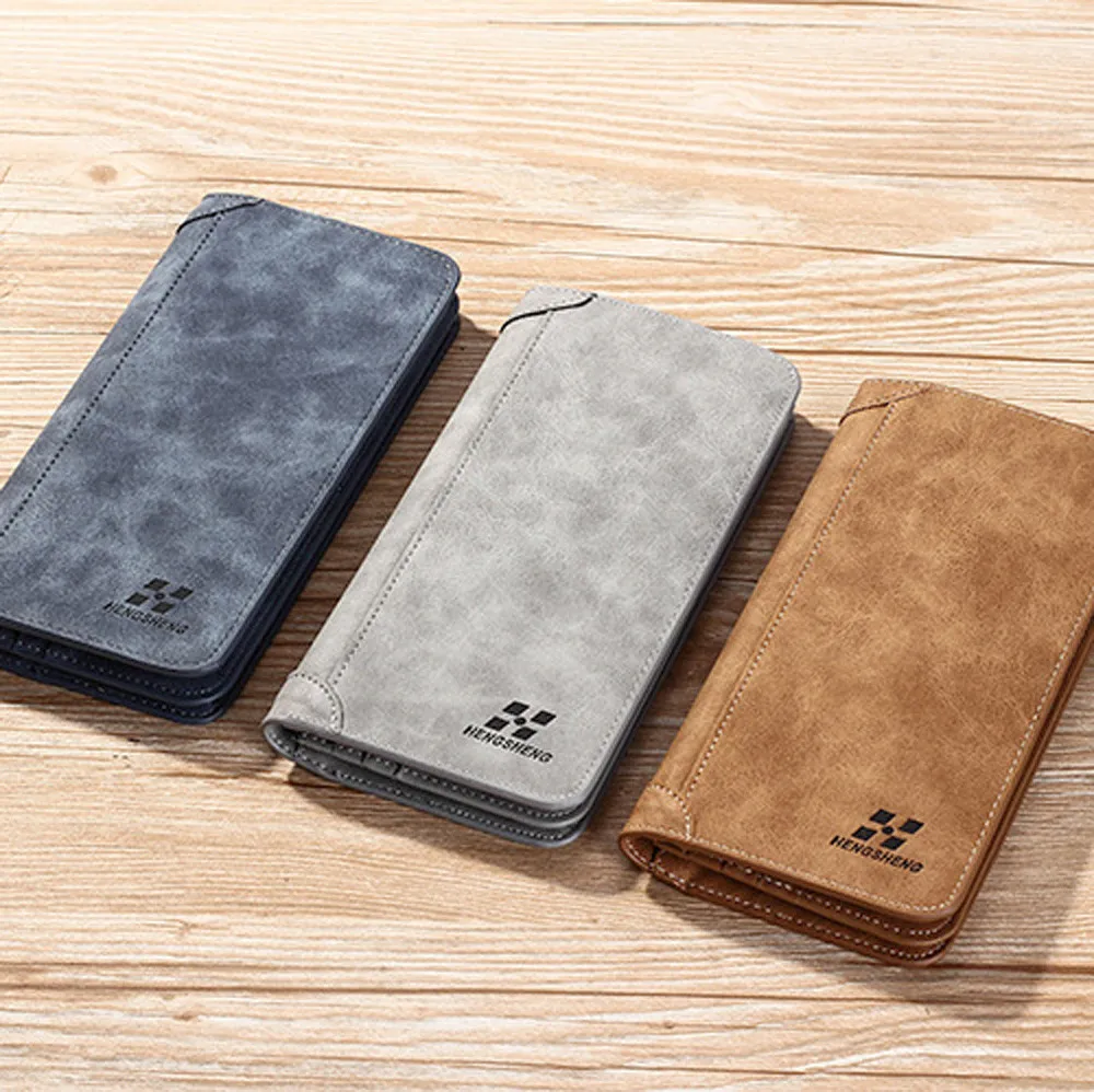 

Superior Quality Women Men Business Men Blocking Short Leather Wallet Card Holder Purse With Coin Pocket X#dropship #15