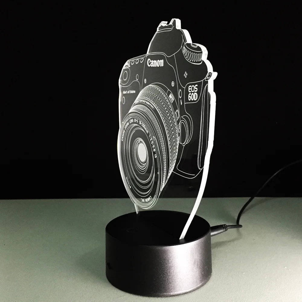 Novelty-3D-Acrylic-Camera-illusion-LED-USB-Lamp-Remote-Control-Table-Light-RGB-Night-Light-Romantic
