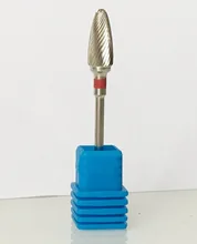 1 pçs/set 3/32 ”Prego Broca-Carboneto-(fina) Bit prego (prata) nova prego salão de arte prego broca arquivo 101001